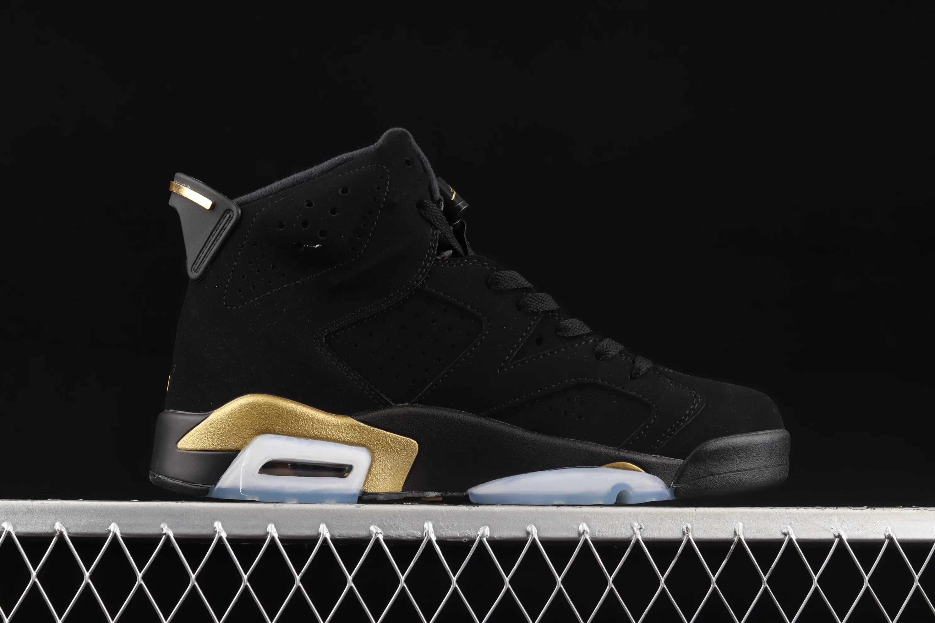 All Categories Air Jordan Jordan Series Basketball Shoes Air Jordan 6 Air Jordan 6 "DMP" AJ6 Joe 6 Black Gold Men's Cultural Basketball Shoes CT4954-007